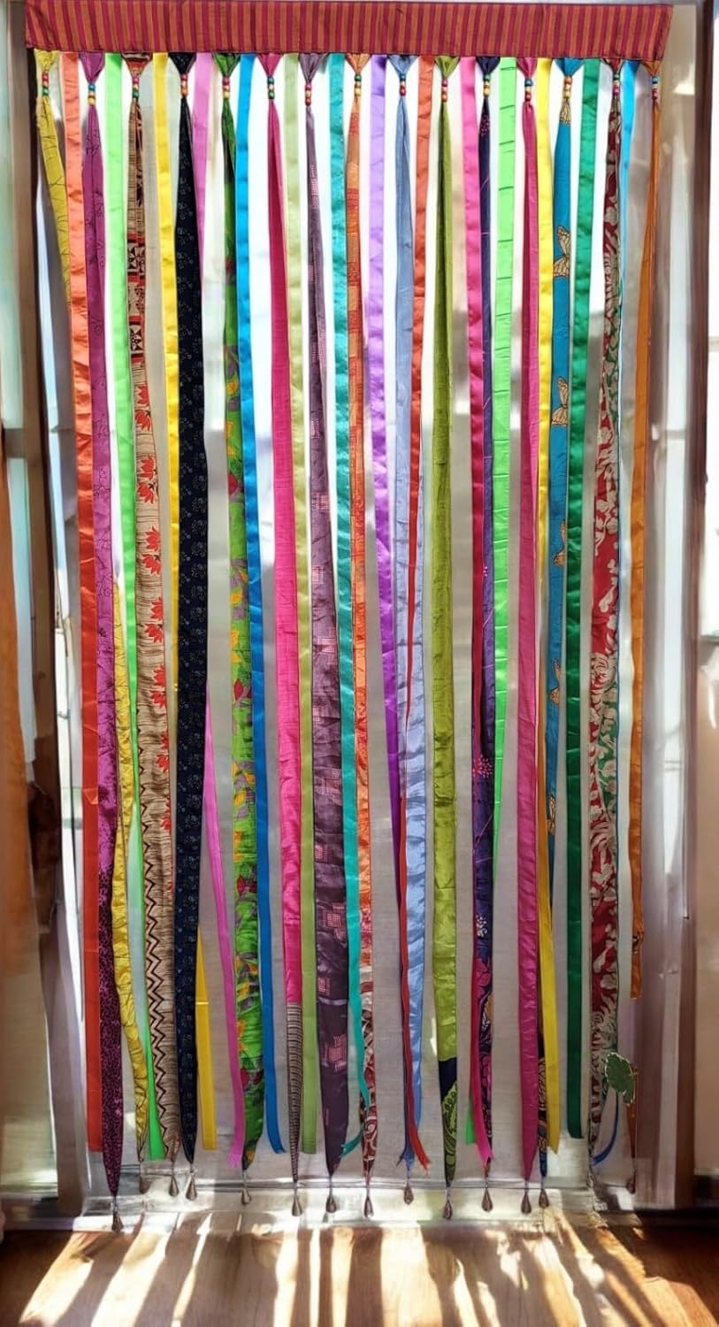 Mango Gifts Boho Door Curtain Panel 45x80