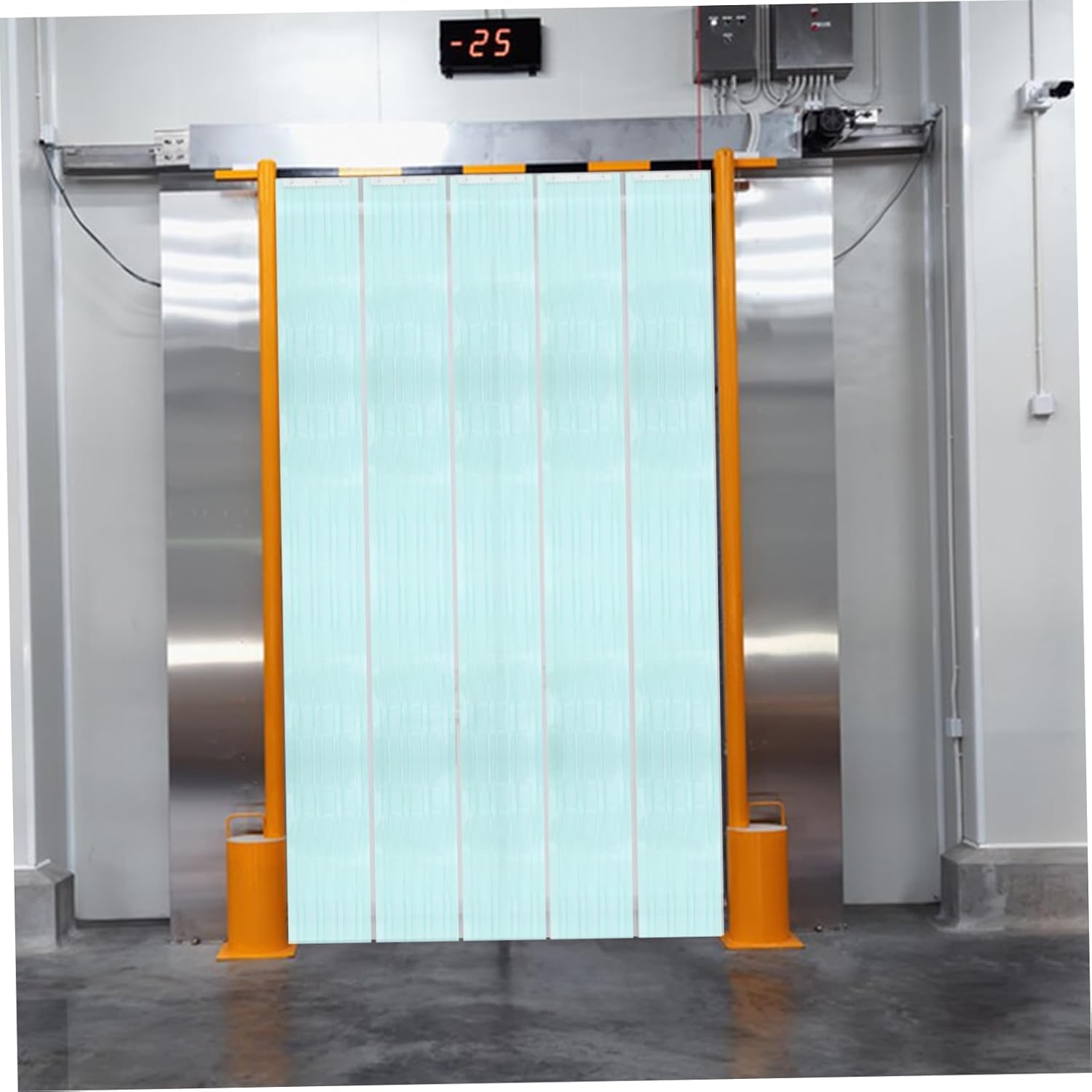 ULTECHNOVO PVC Door Curtain Room Divider