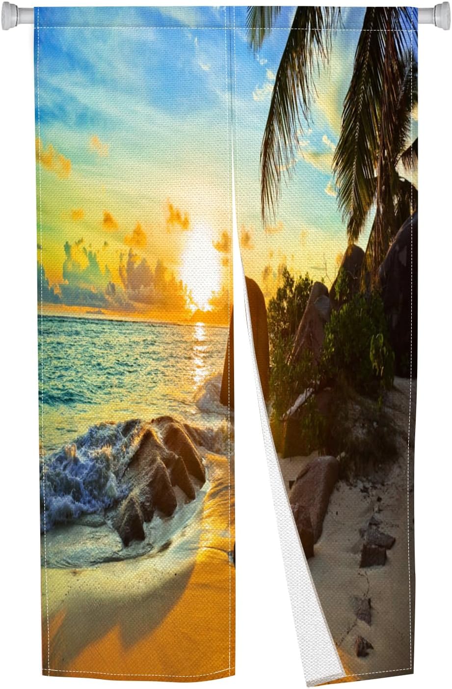 Leowefowa Japanese Doorway Curtain Tapestry 283x472 Inches