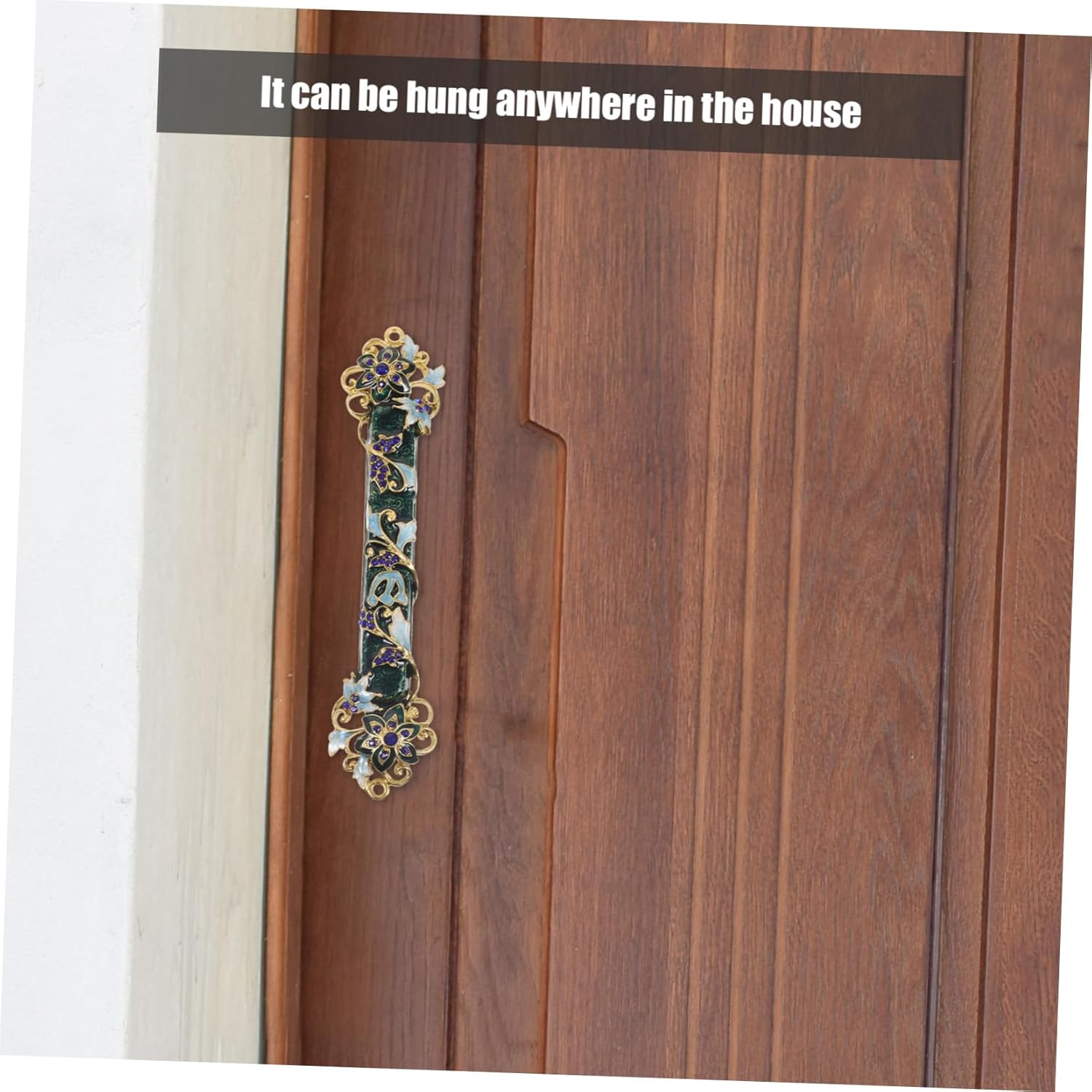 TENDYCOCO Retro Metal Mezuzah Door Decor
