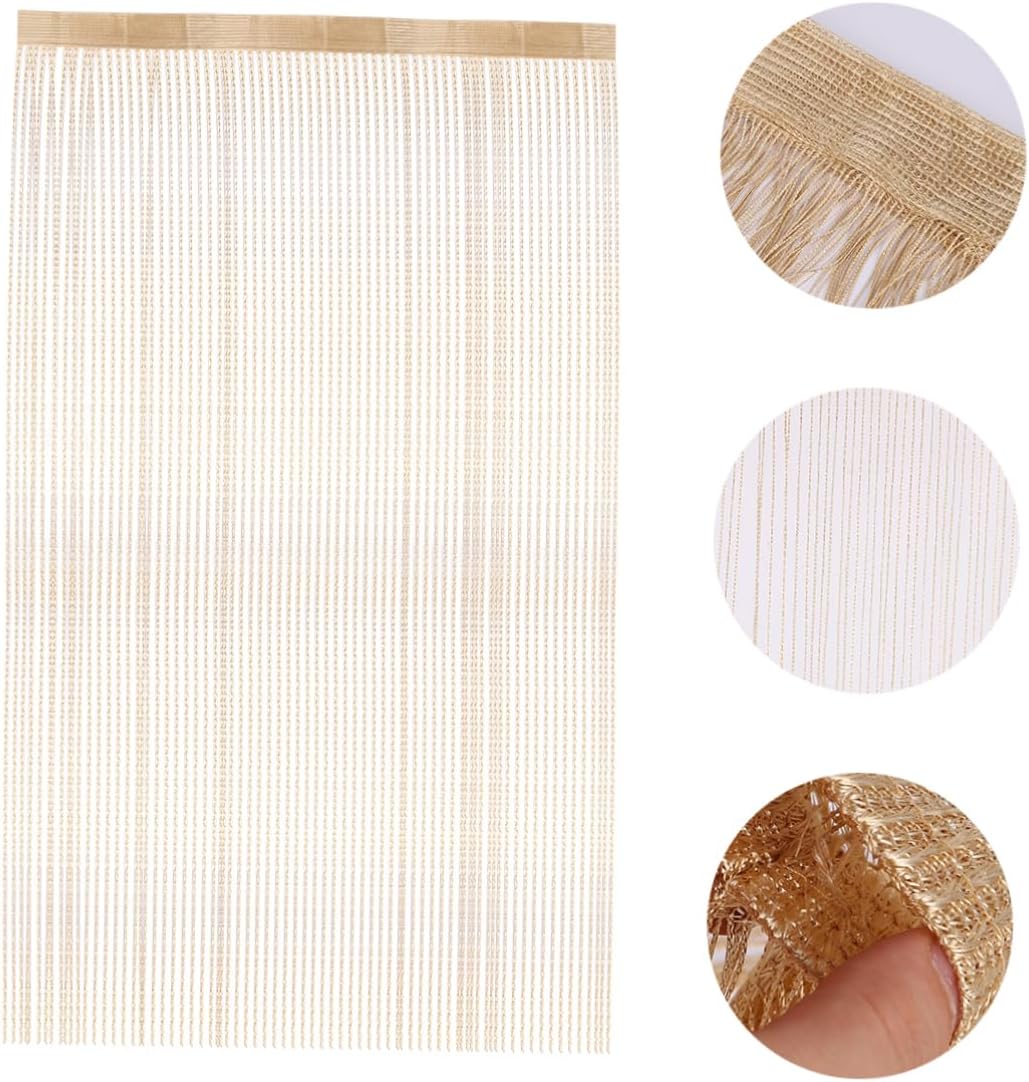 PRETYZOOM Dense Monochrome Door Curtain for Home Decor