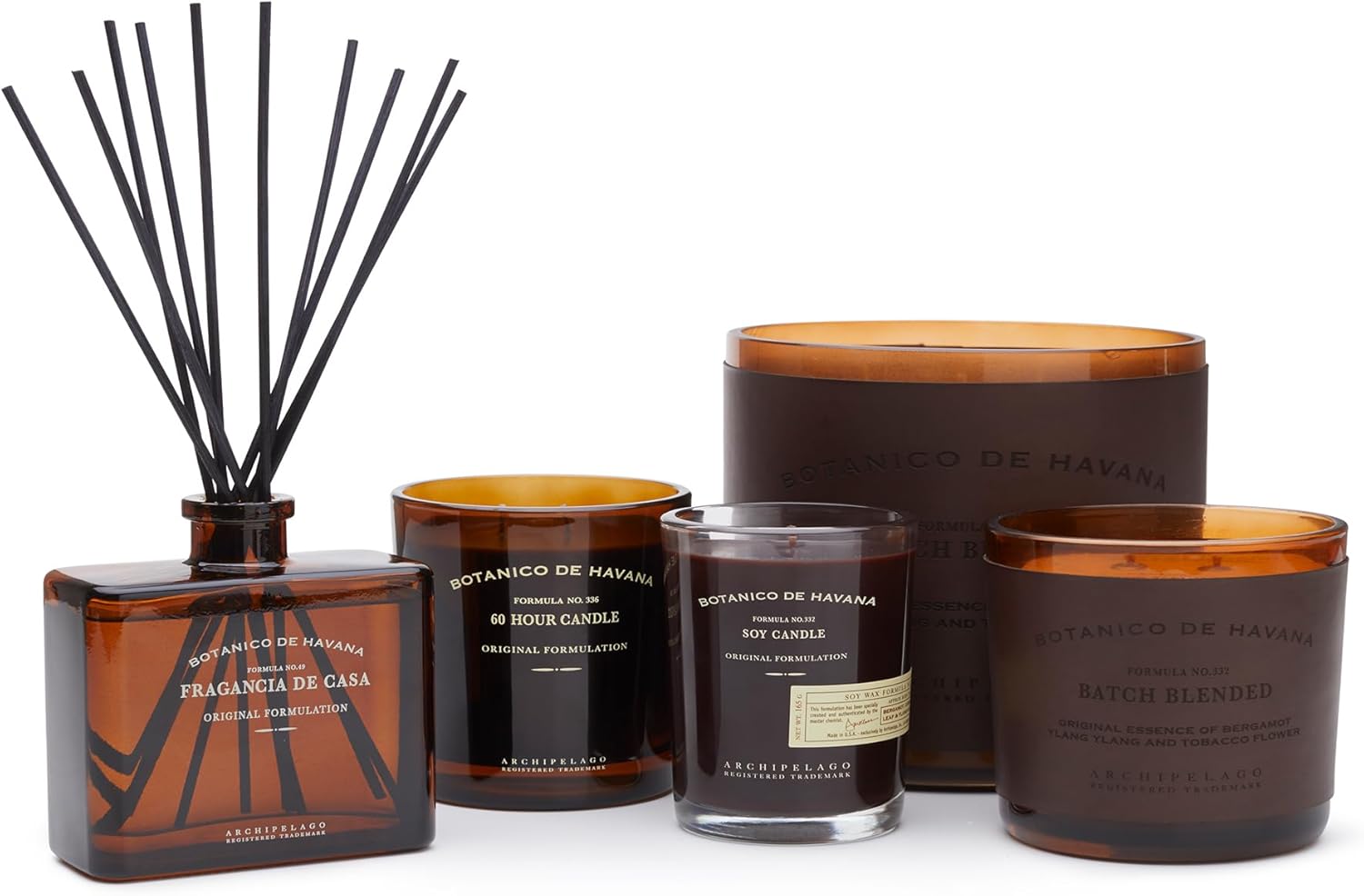 Archipelago Botanicals Botanico de Havana Diffuser Set