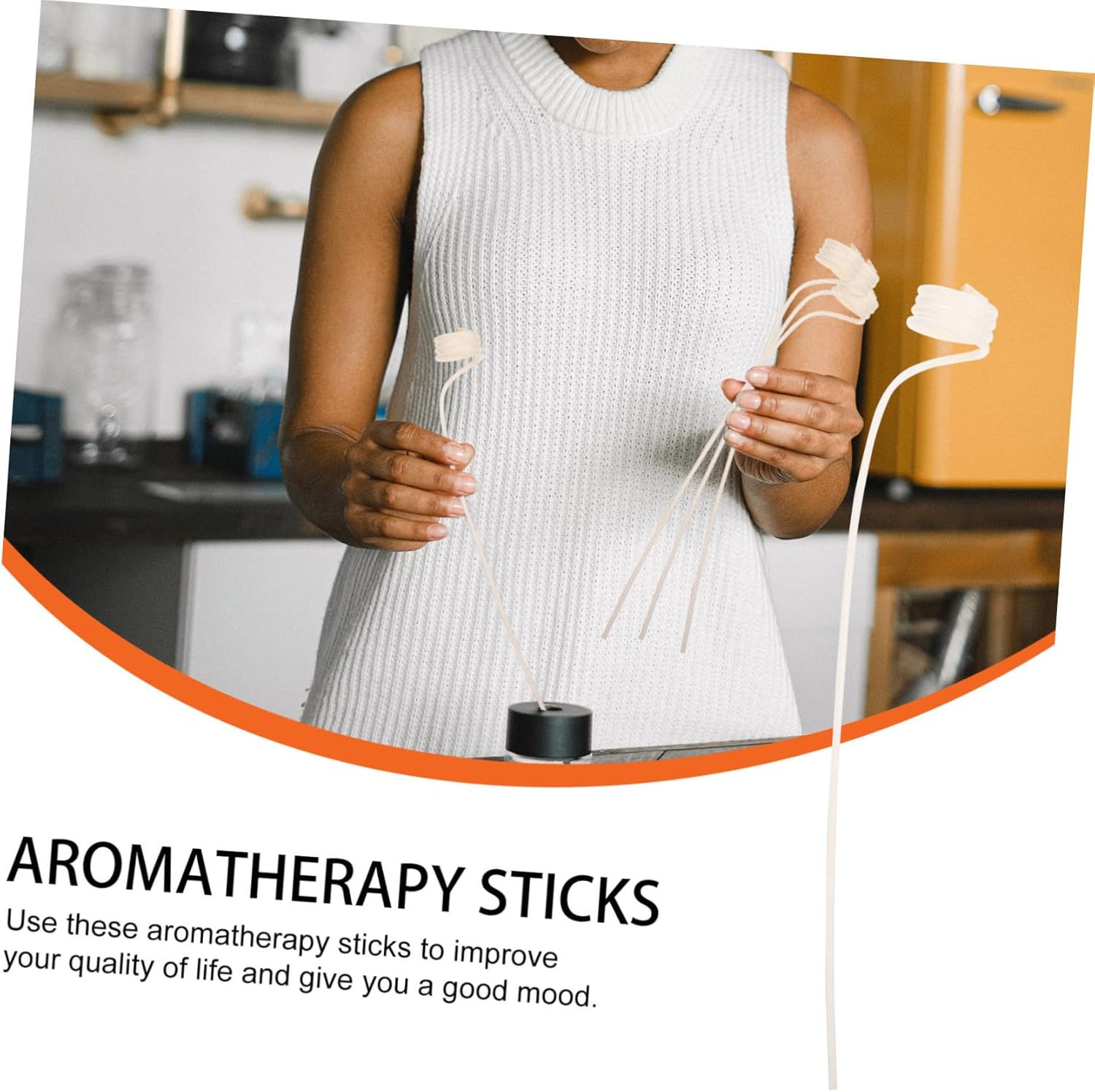 Happyyami Aromatherapy Diffuser Sticks Rattan