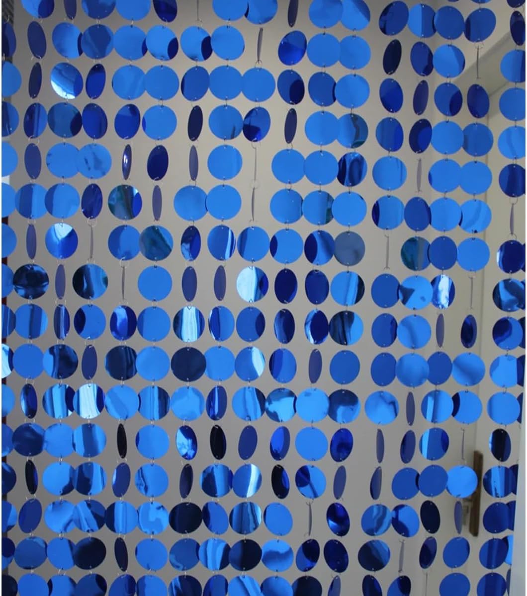 ECYC Ltd Shimmer Sequin Beaded Curtain Set of 5