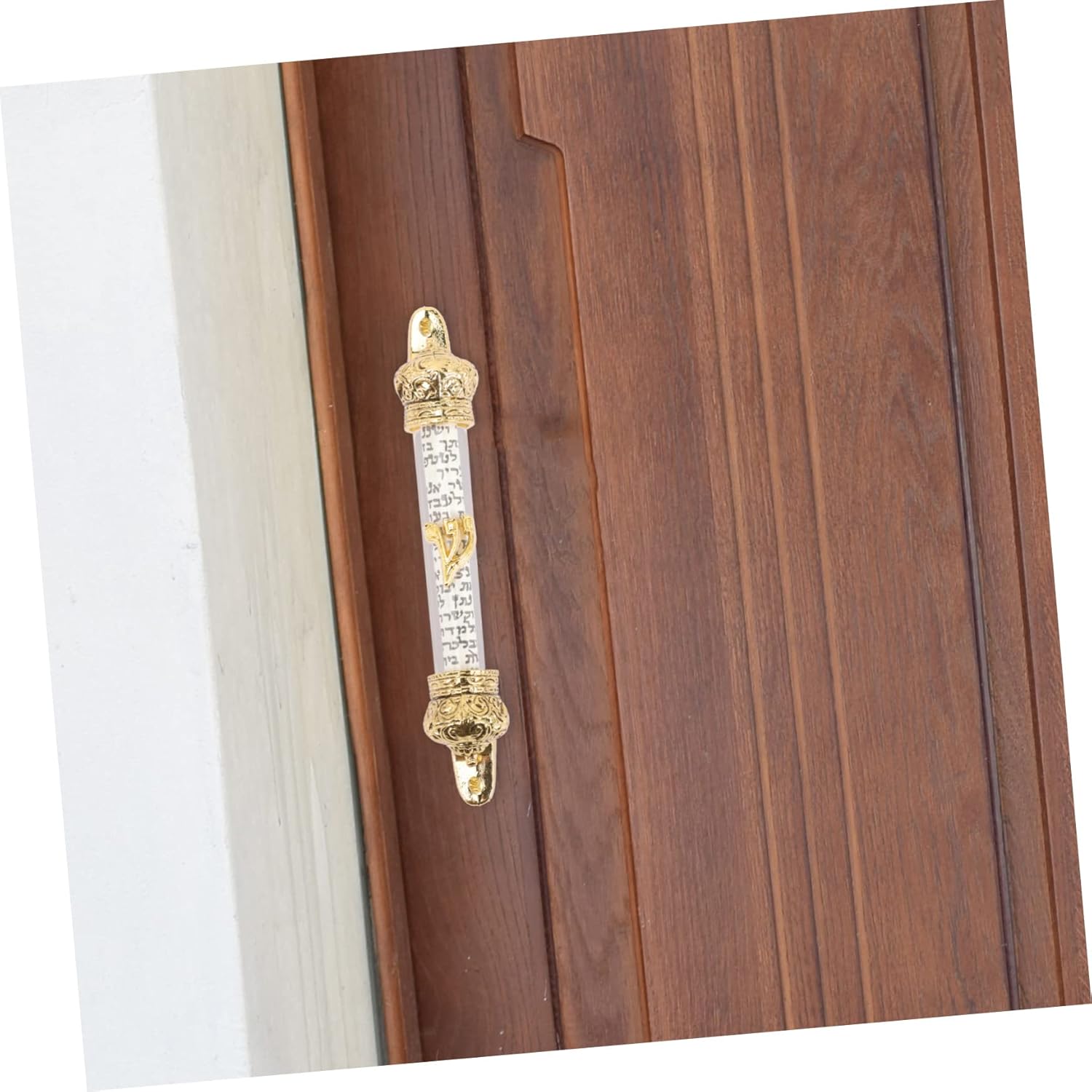 BIUDECO Mezuzah Door Ornament with Scroll