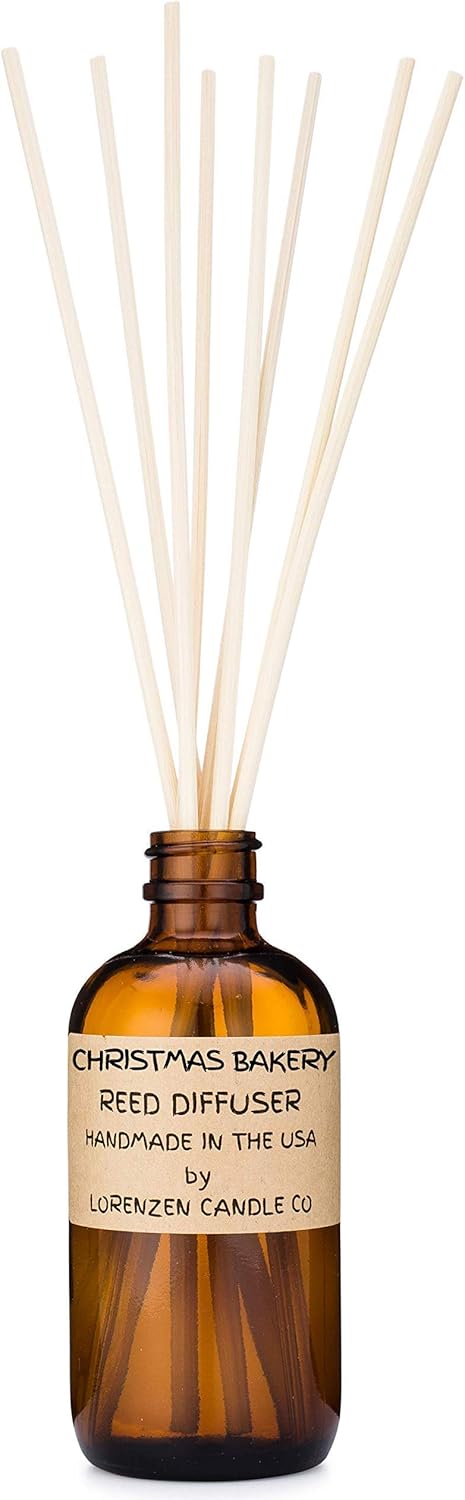 Christmas Bakery Reed Diffuser Set Handmade in the USA