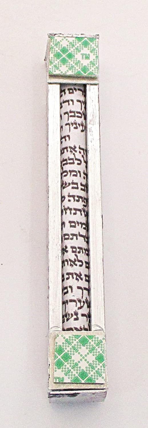 Marbled Mezuzah Case A008