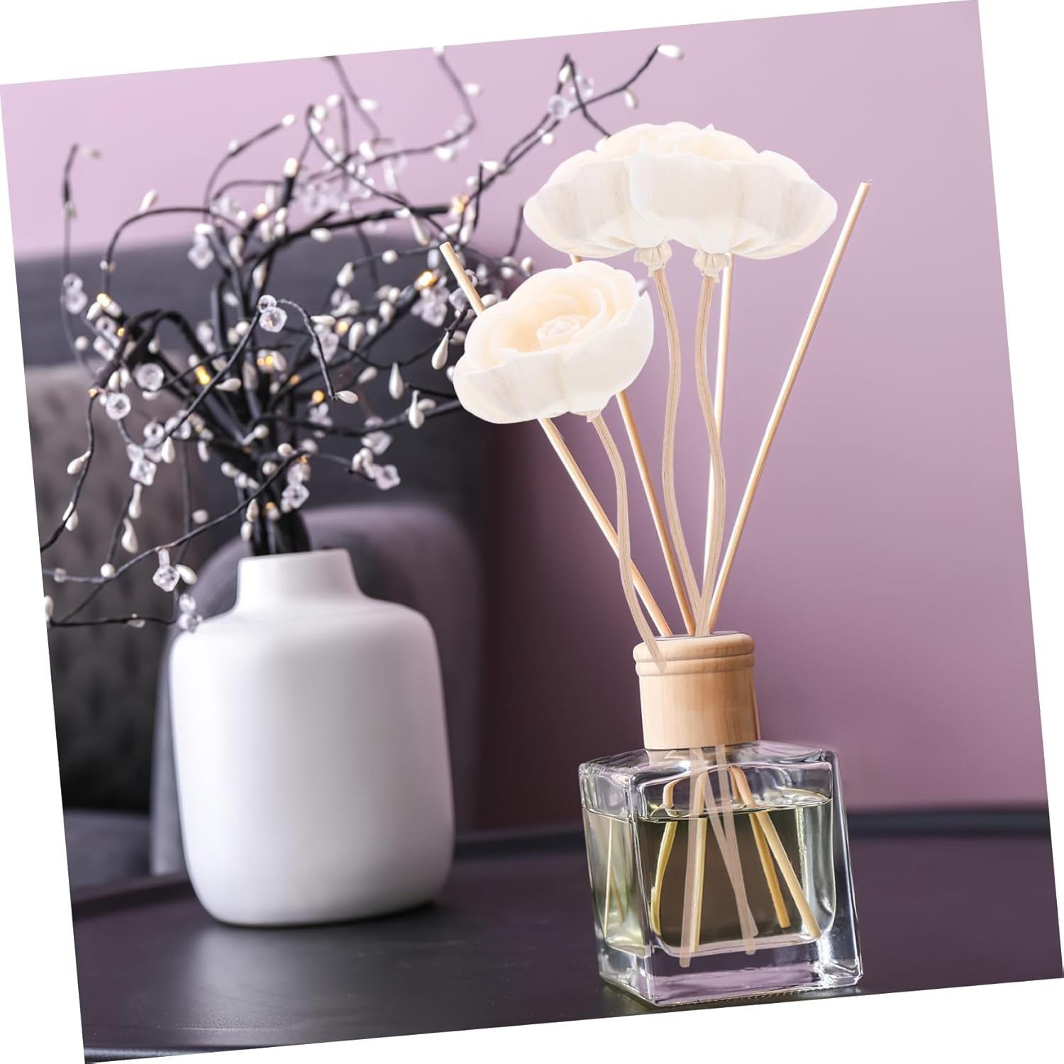 Kichvoe 10pcs Aromatherapy Diffuser Sticks