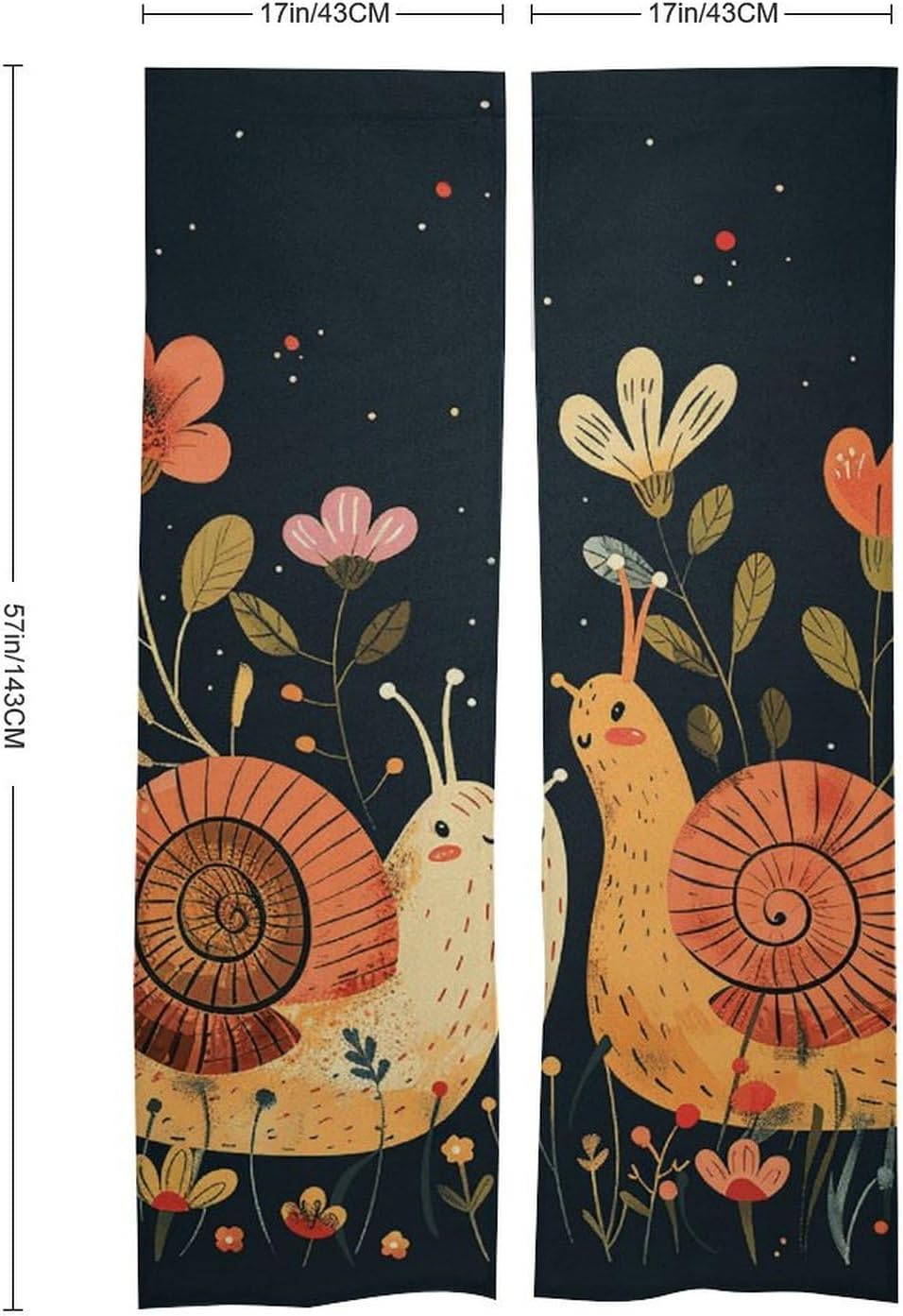 Japanese Noren Door Curtain with Animal Design 34x57