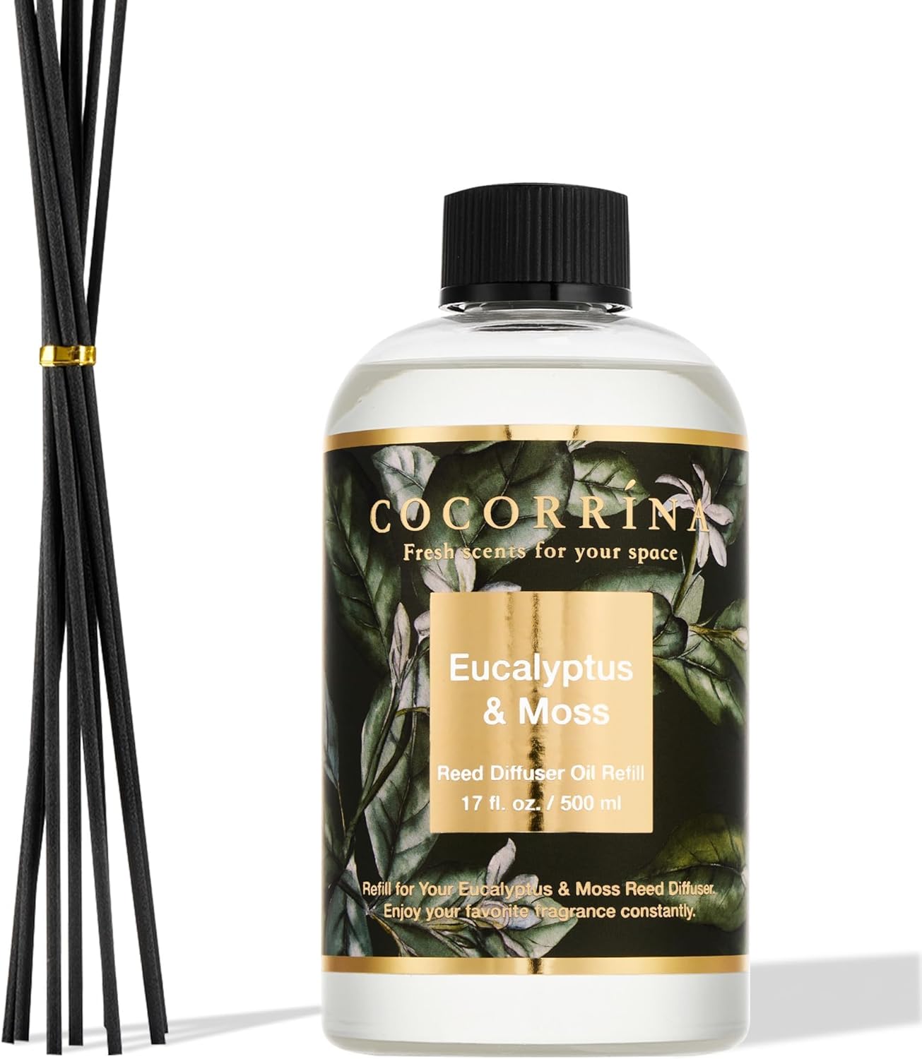 Cocorrina Eucalyptus Moss Reed Diffuser Refill 17oz
