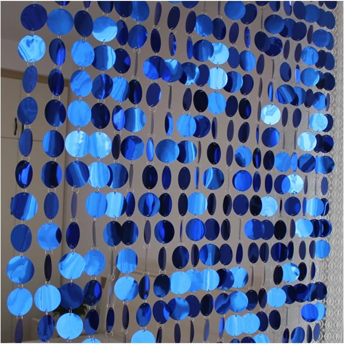ECYC Ltd Shimmer Sequin Beaded Curtain Set of 5