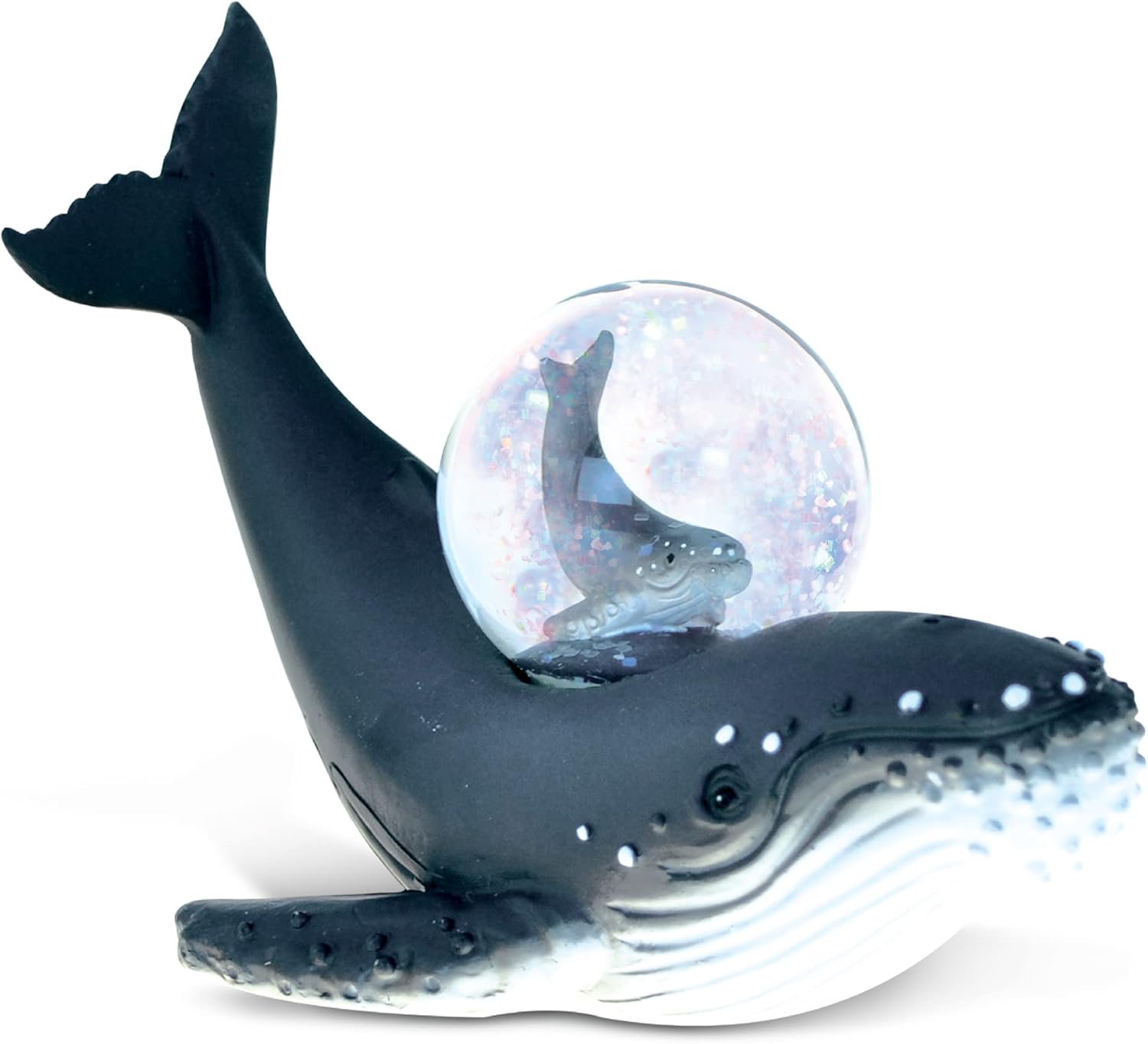 COTA Global Humpback Whale Snow Globe - 45mm Ocean Animal Decor