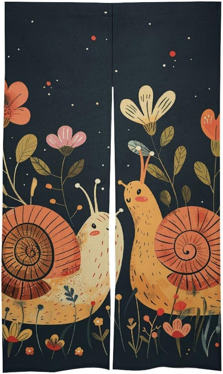 Japanese Noren Door Curtain with Animal Design 34x57