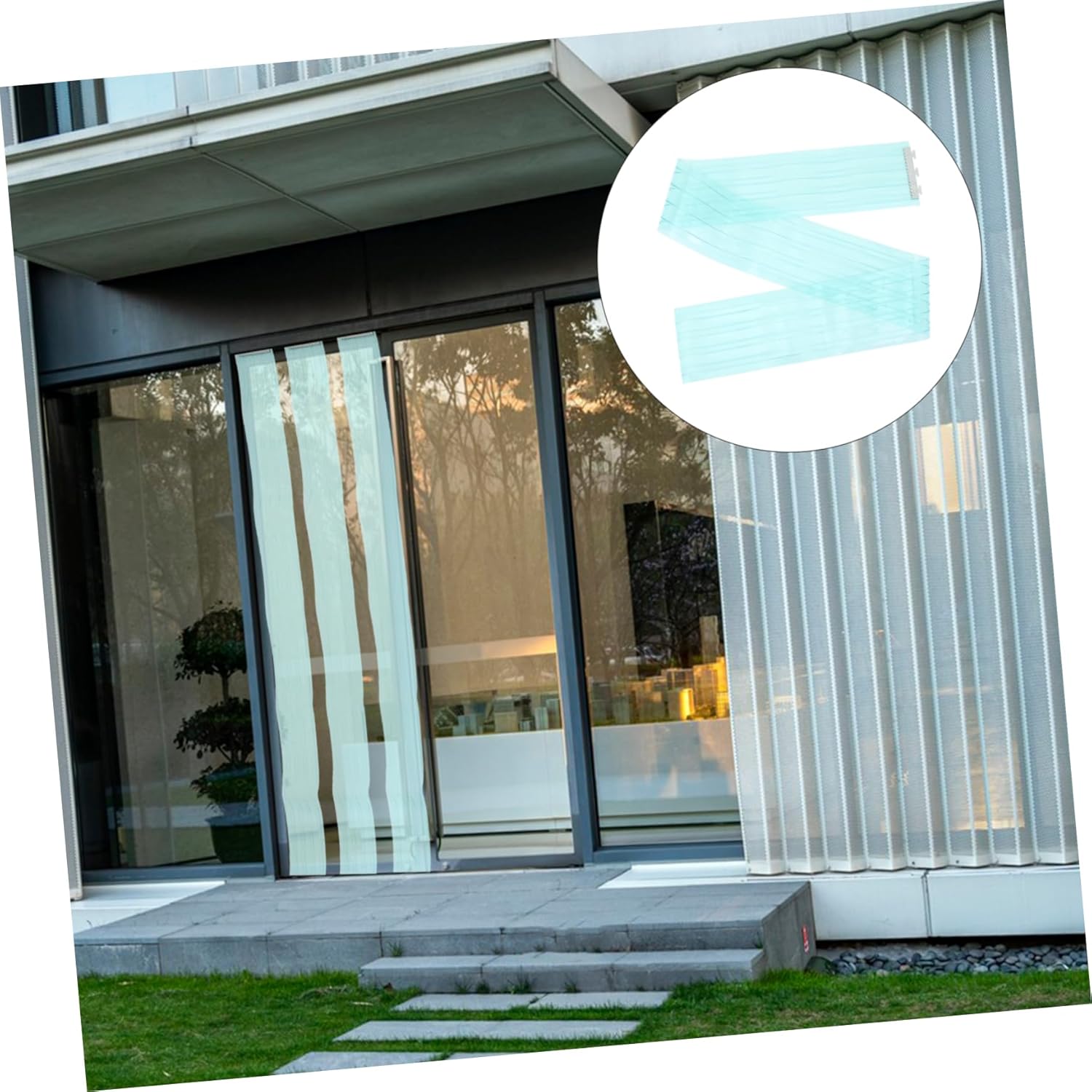 STOBAZA PVC Doorway Partition Curtain
