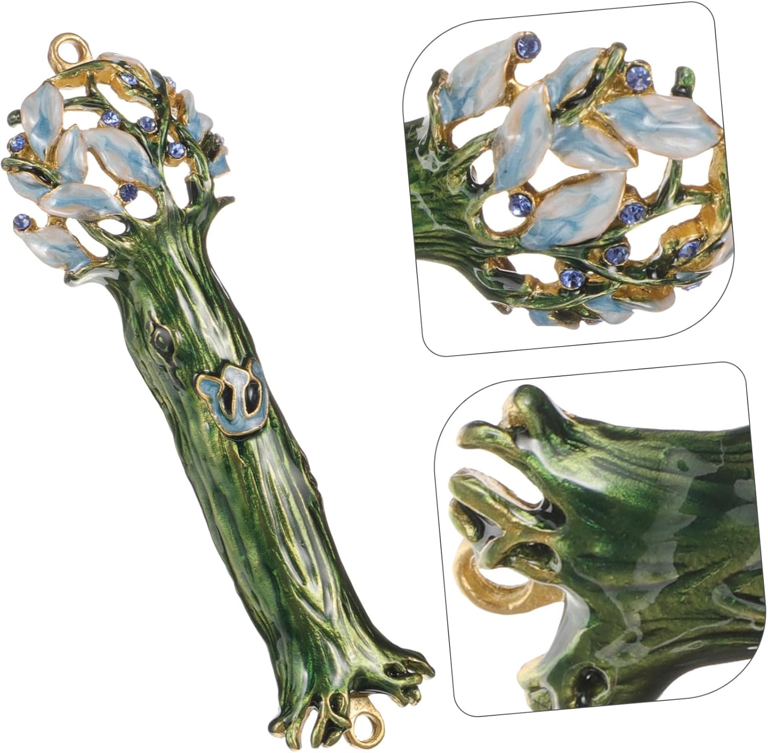 Judaica Mezuzah Door Pendant Metal Religious Decor