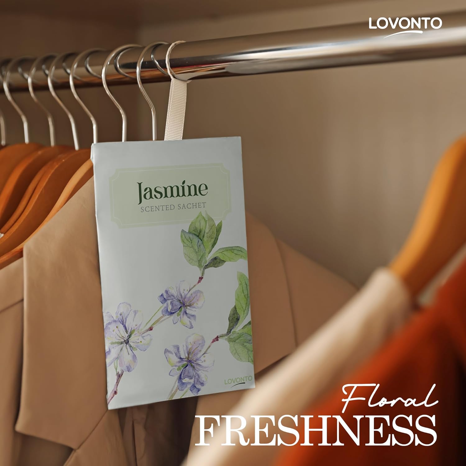 Lovonto 6 Pack Scented Sachet Bags for Home and Car