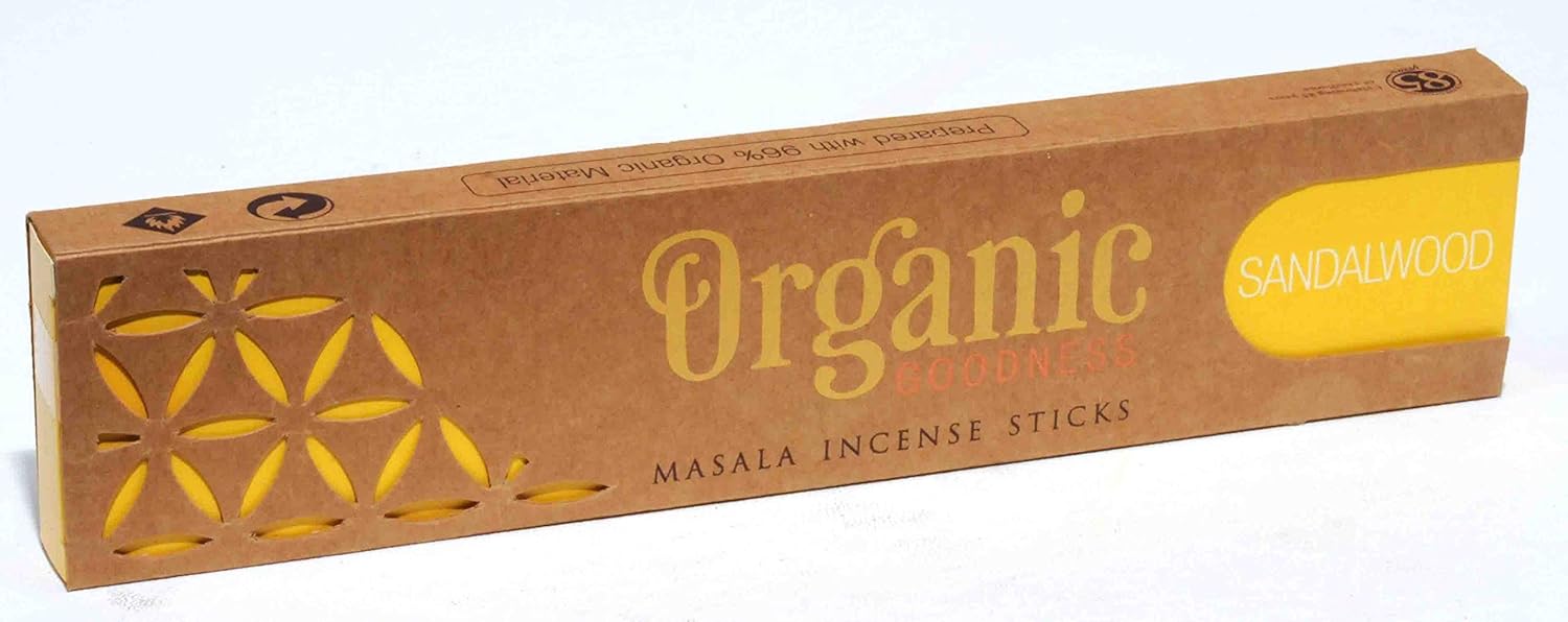 Song of India Organic Masala Incense Variety Pack of 12