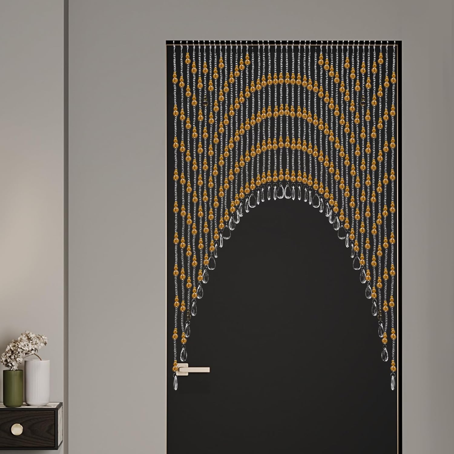 40 Strings Beaded Curtain for Doorways and Windows