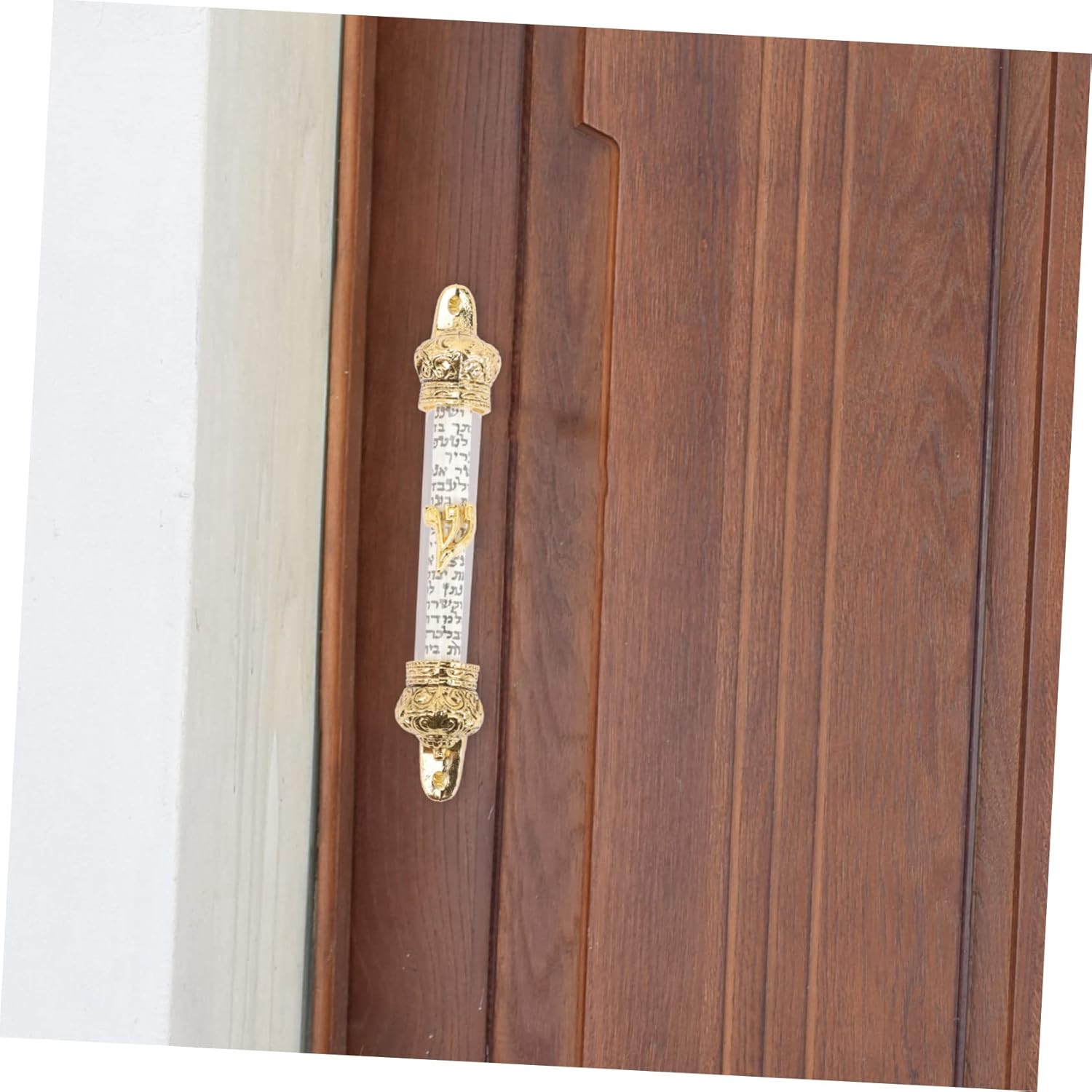 SOLUSTRE Metal Mezuzah Door Decor Accent