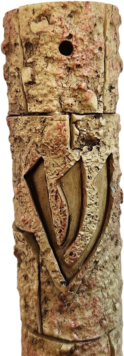 Elegant 6 Inch Jerusalem Stones Mezuzah Case