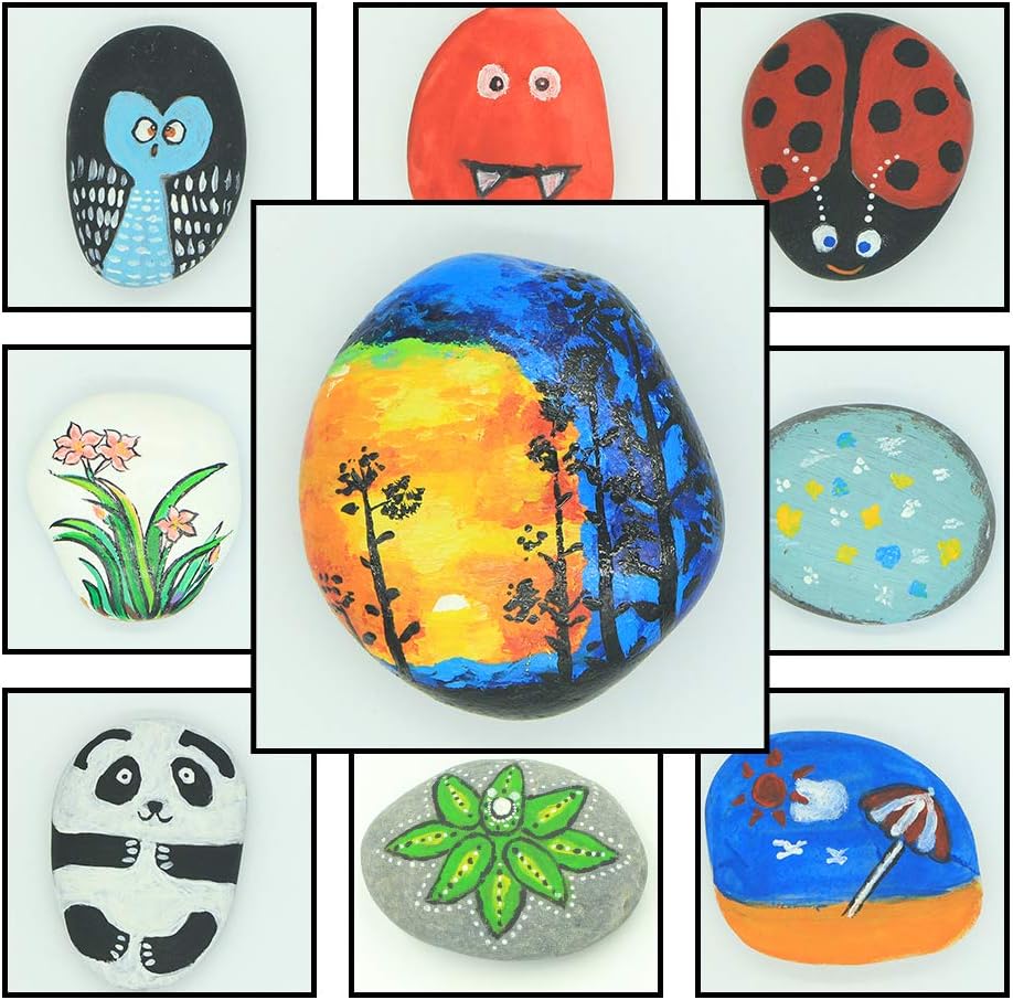 Ultra Large River Rocks for Painting 20 Extra Big Smooth Stones