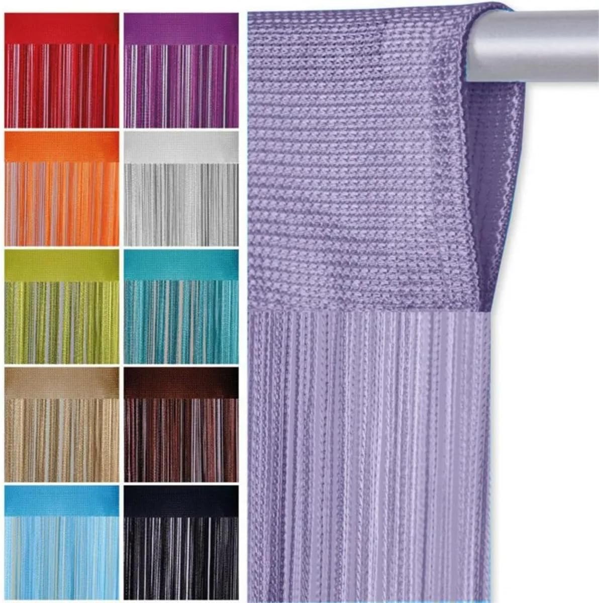 ECYC Door String Curtains 39x79 Inch Room Divider