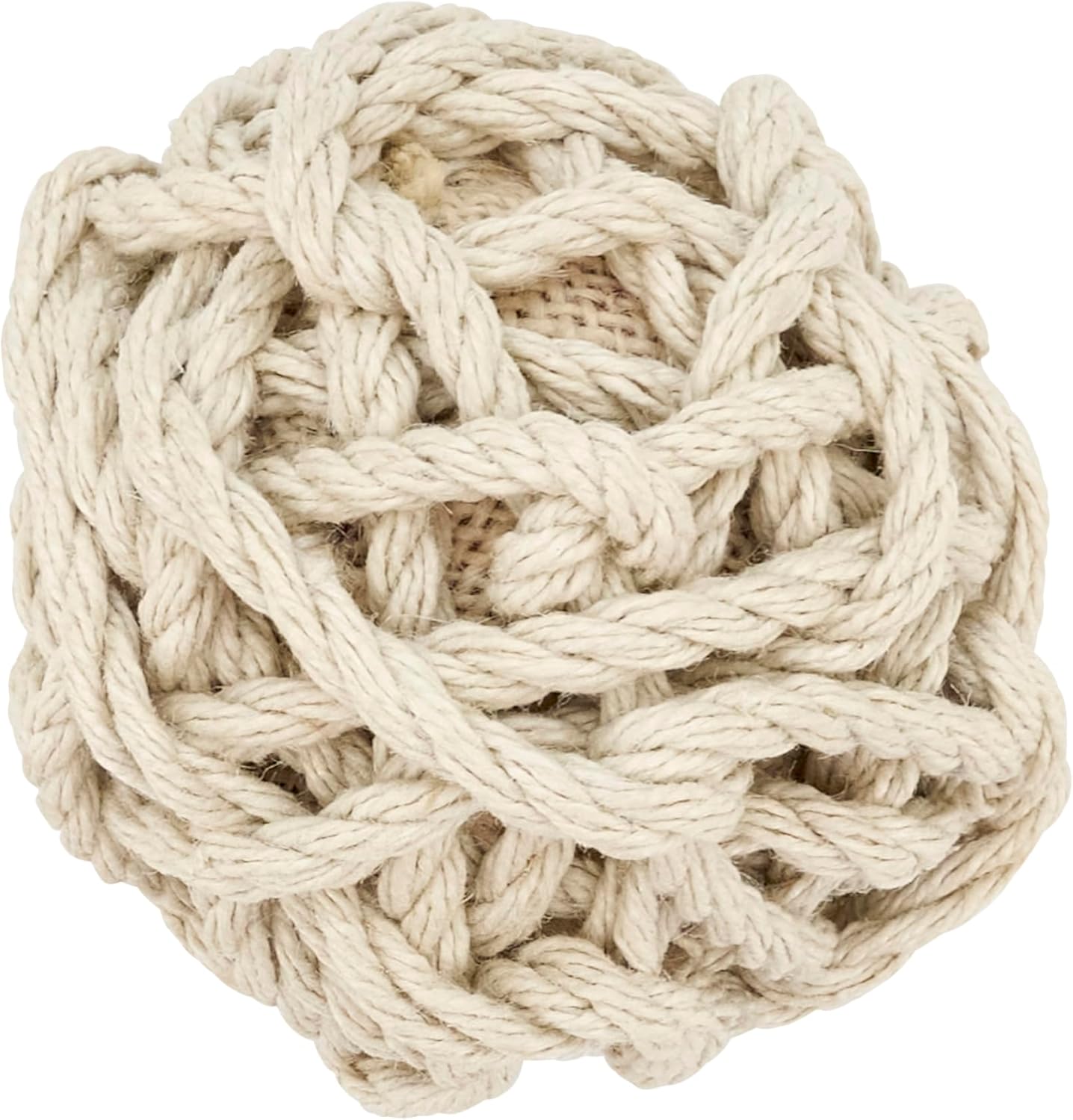 Saro Lifestyle Jute Rope Ball Decor Set of 6