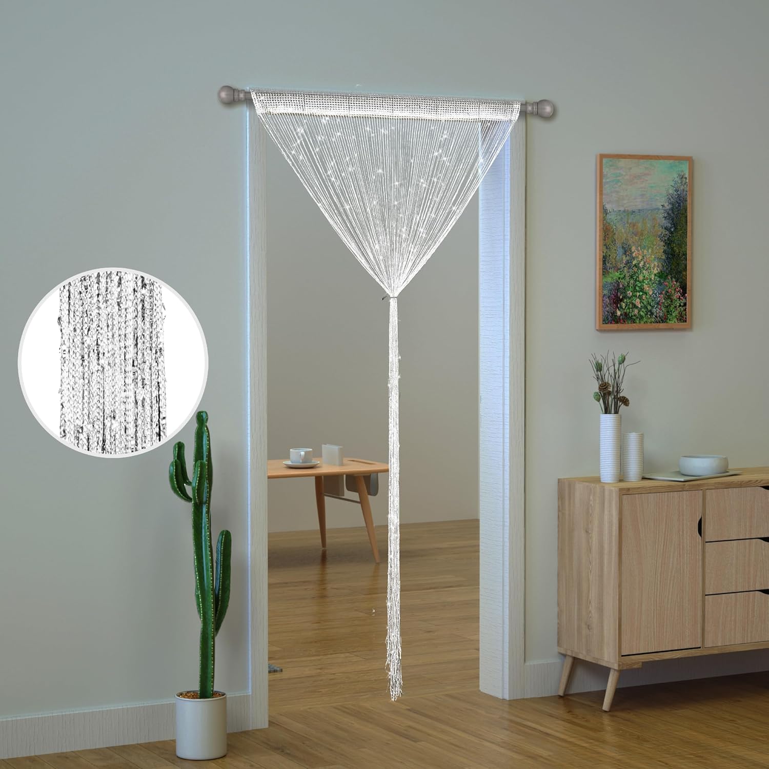Glitter Beaded Curtains for Doorways and Windows
