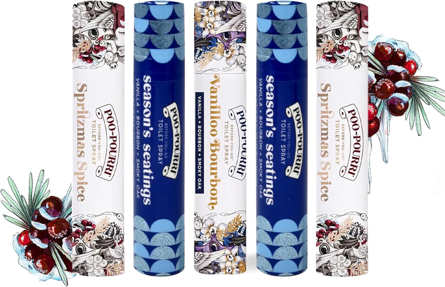Poo-Pourri Before-You-Go Toilet Spray 5 Pack