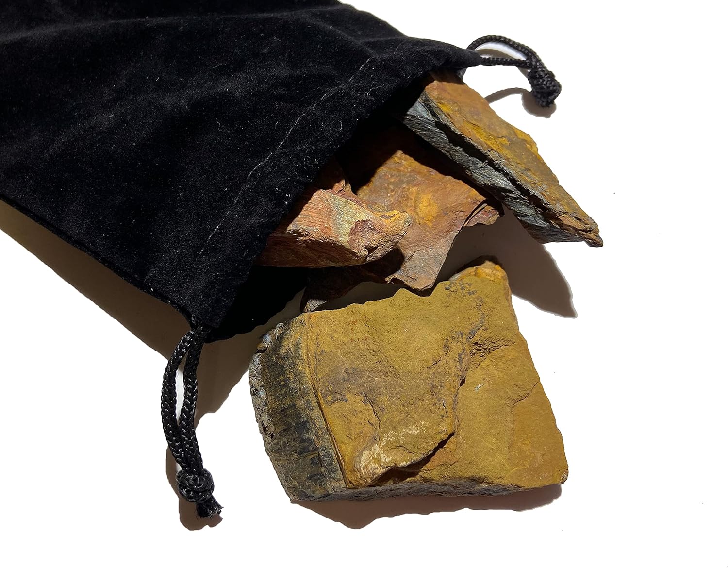 Rough Blue Tiger Eye - 1 Pound Natural Stone