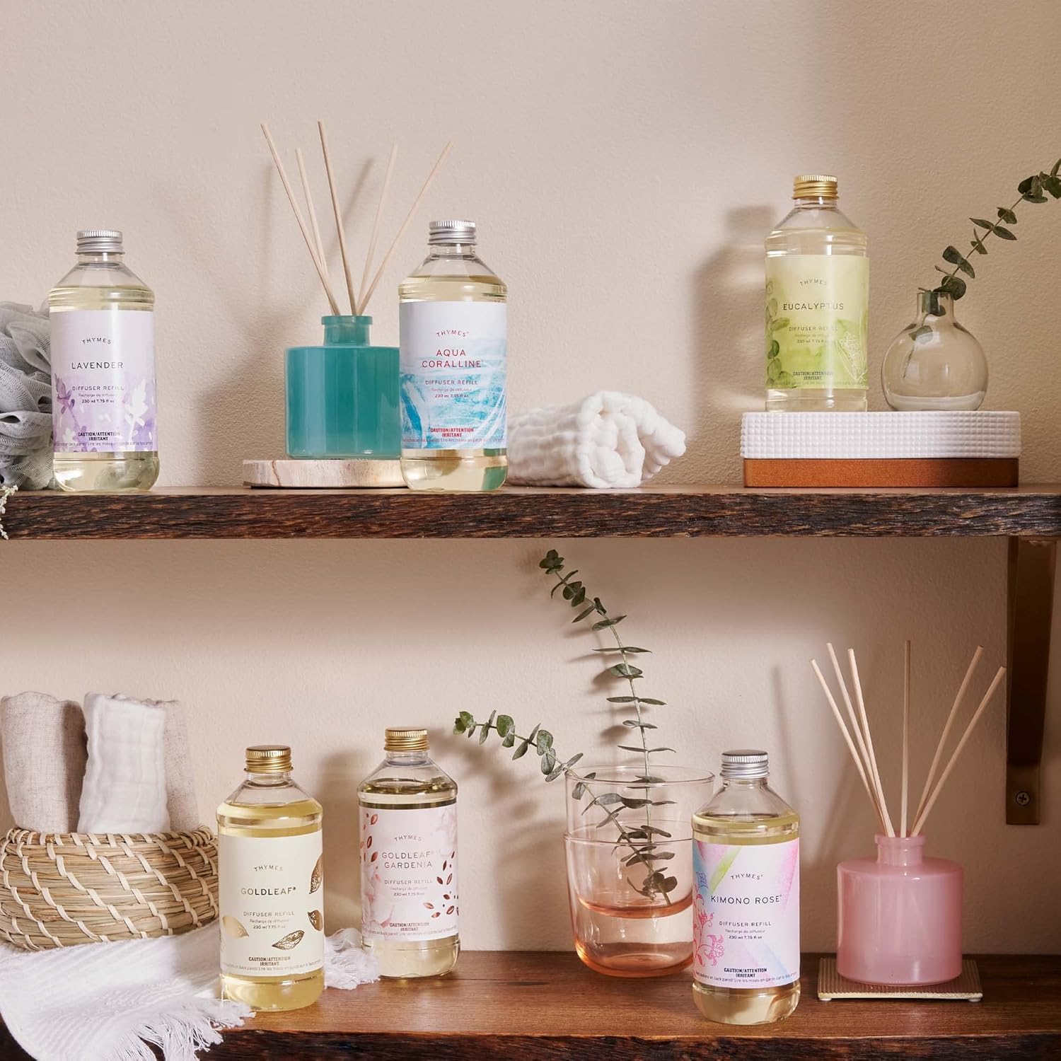Thymes Reed Diffuser Oil - 775 Fl Oz - Lavender