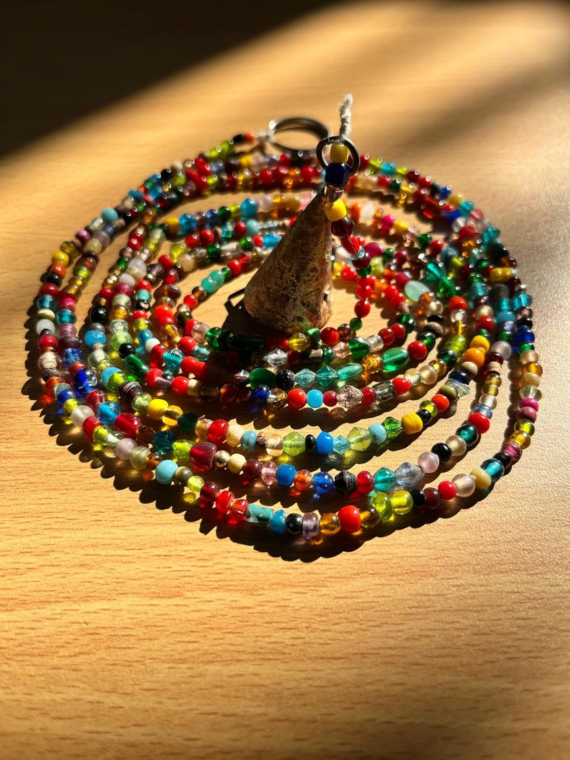 Mango Gifts Bohemian Curtain with Beads and Sun Catcher