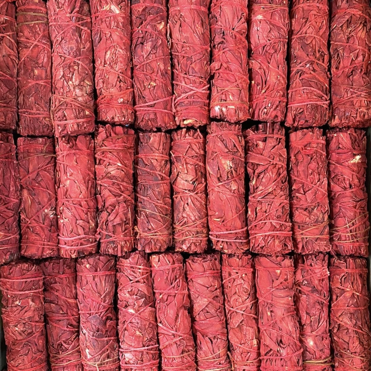 6 Dragons Blood Sage Smudge Sticks 4 Inch Hand Tied All Natural
