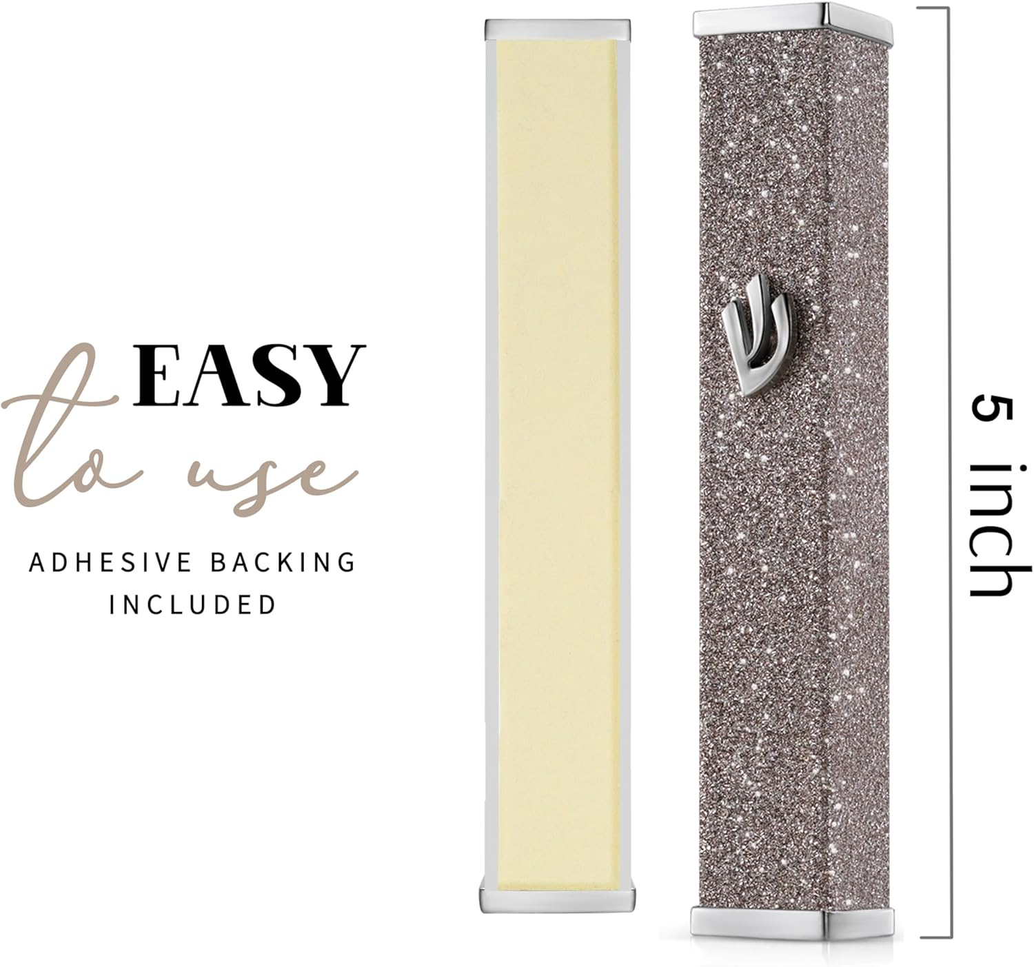SURI Mezuzah Case Kit Modern Jewish Door Ornament