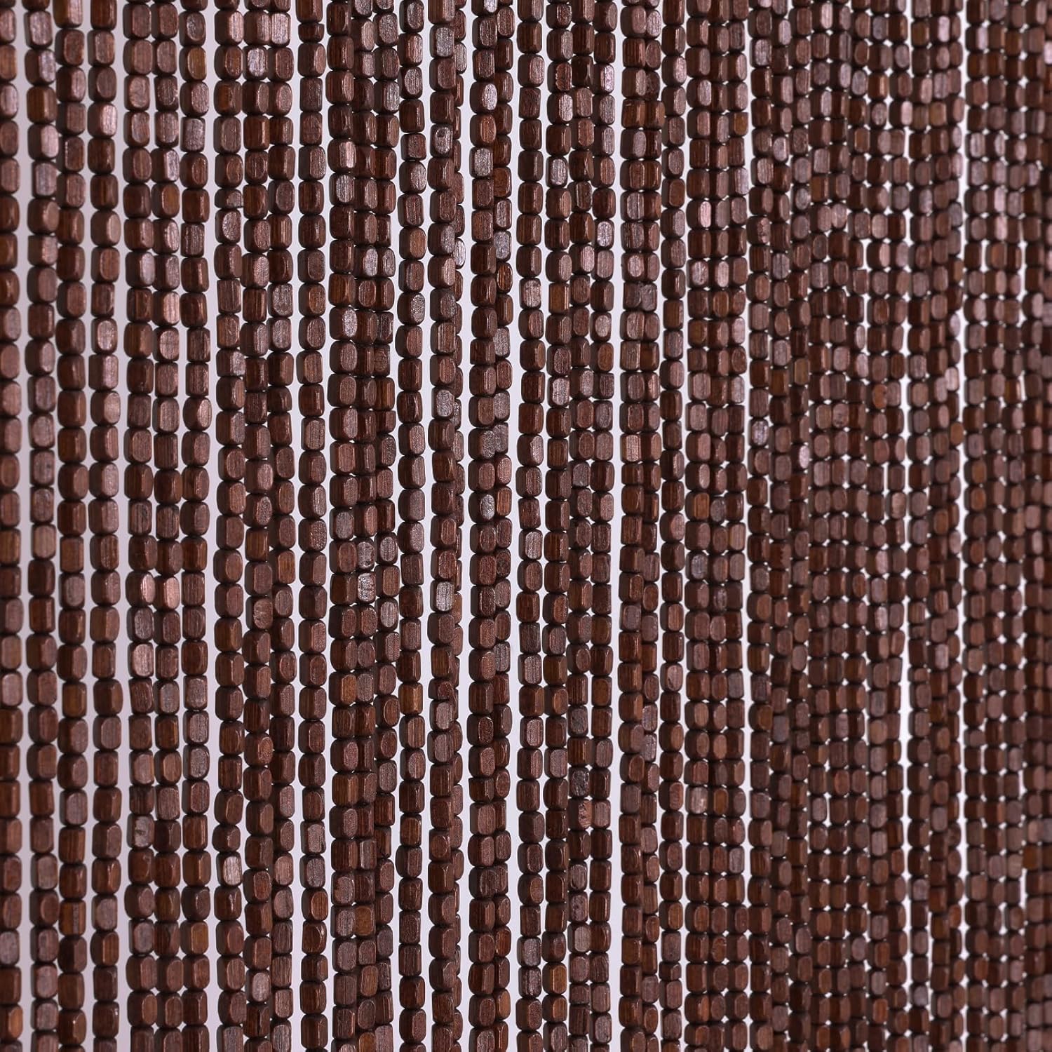 BECHAEO 90 Strands Bamboo Beaded Curtain Doorway