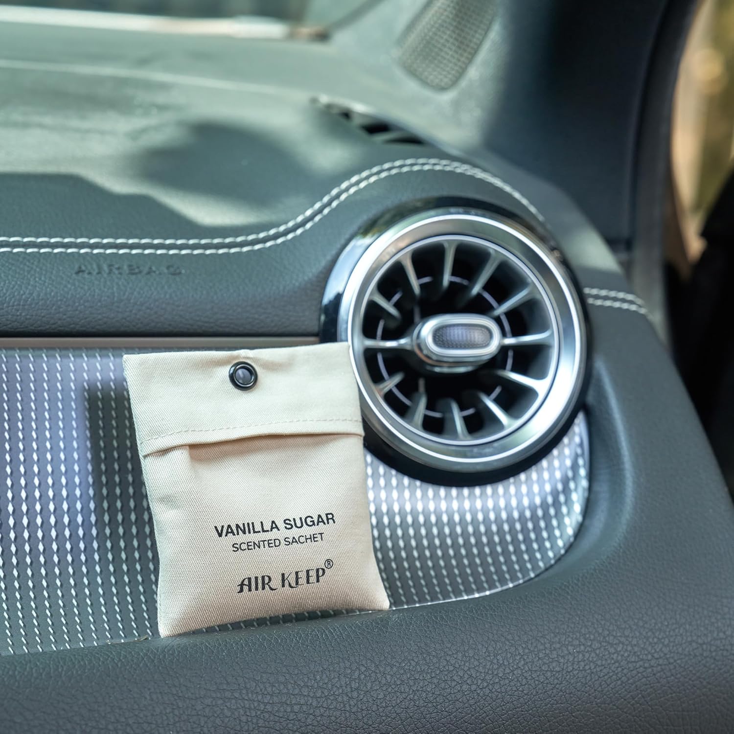 Airkeep Car Air Freshener - Vanilla Sugar Scent Sachets