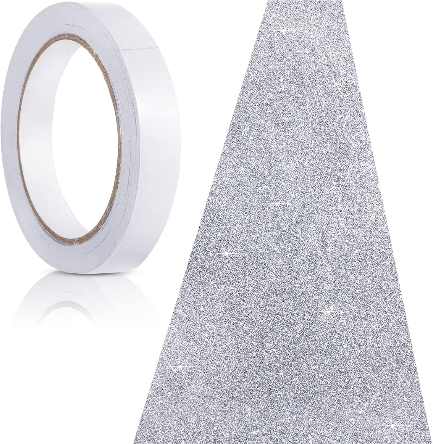Tatuo Glitter Silver Runway Rug 246 x 30 Feet