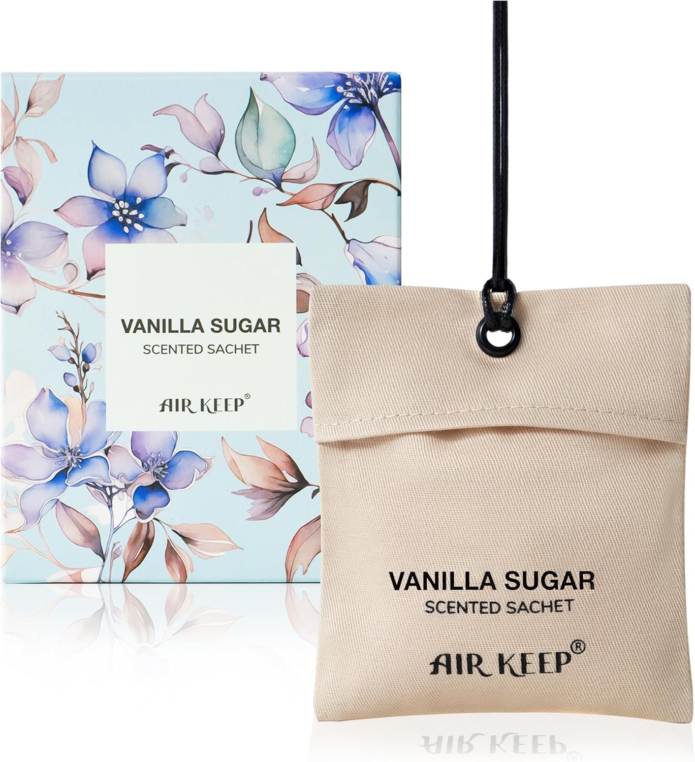 Airkeep Car Air Freshener - Vanilla Sugar Scent Sachets