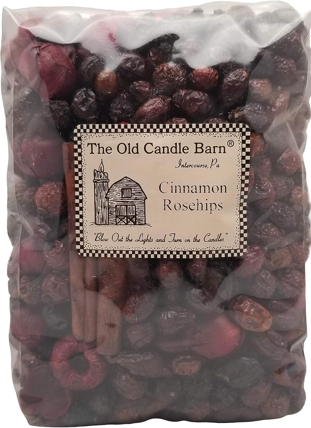 Cinnamon Rosehips Potpourri Large Bag Made in USA