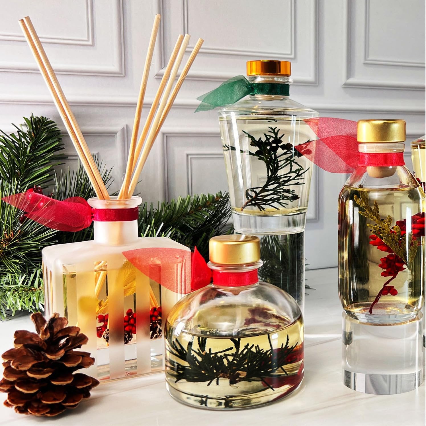 LOVSPA Smoked Vanilla Bean Reed Diffuser Set