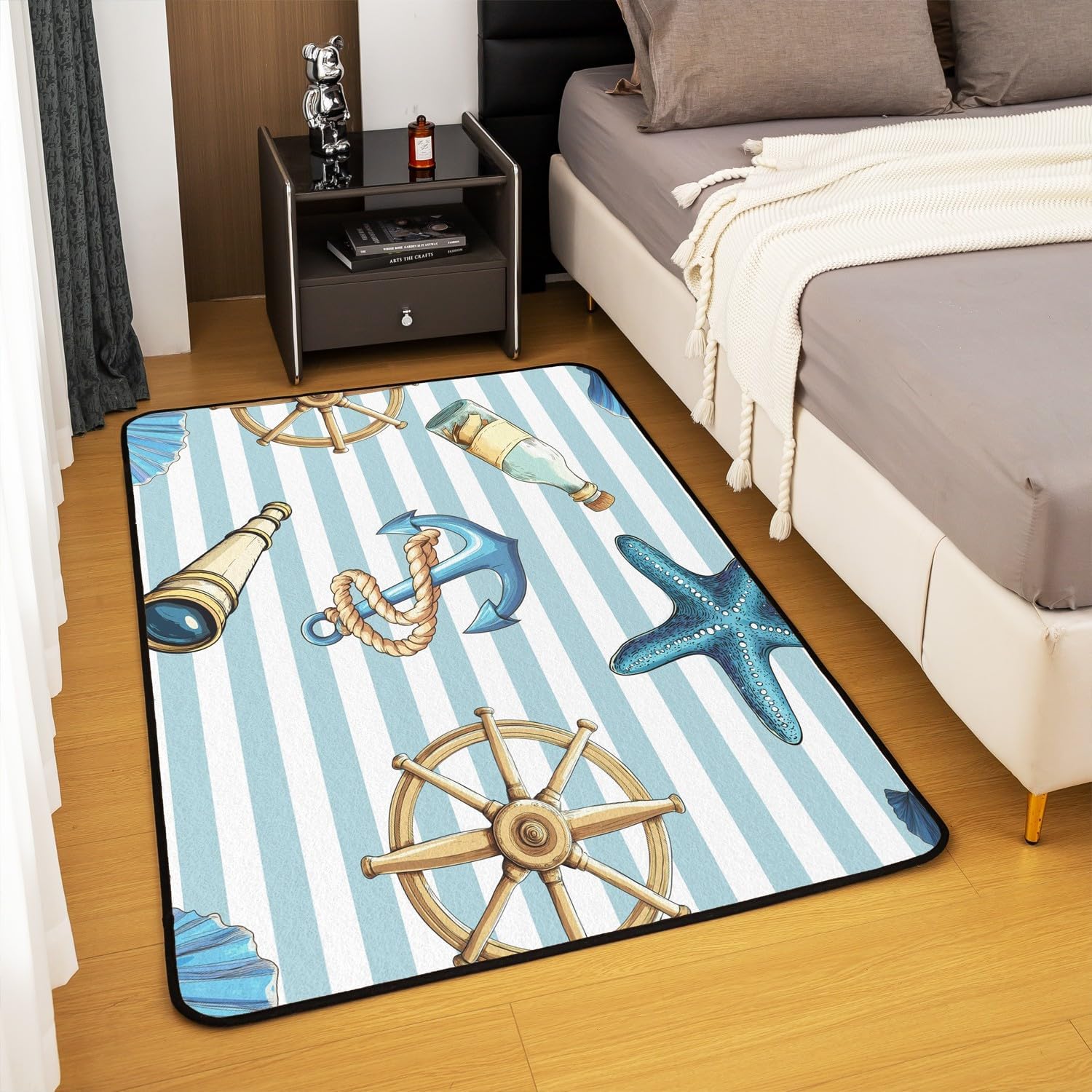 Erosebridal Nautical Area Rug 66 x 411