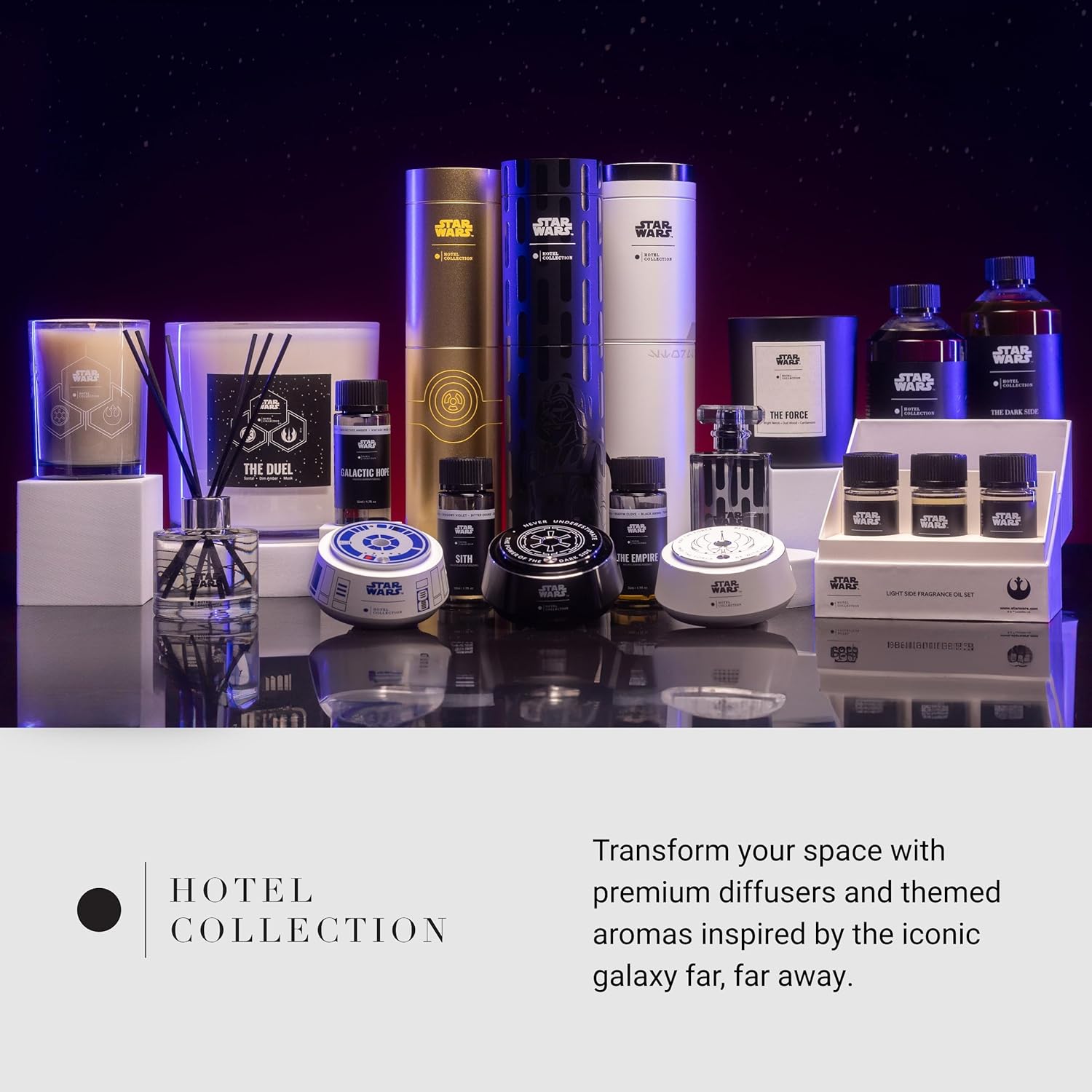 Hotel Collection Star Wars Sith Luxury Reed Diffuser Oil