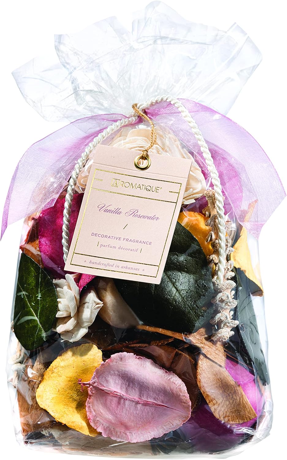 Aromatique Vanilla Rosewater Potpourri 8 Ounce