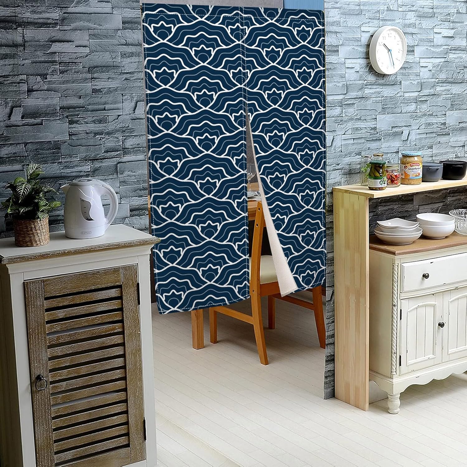 Traditional Japanese Noren Curtain 335x709