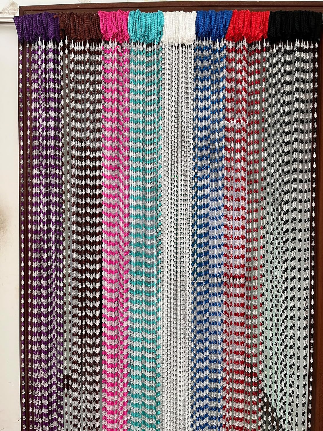 ZiDeTang 18 Rows Acrylic Calabash Beaded Curtain